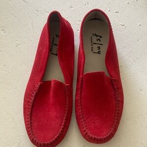 FS/NY flats, red, excellent condition, 37